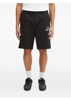 AAPE BY *A BATHING APE® embroidered logo shorts - Black