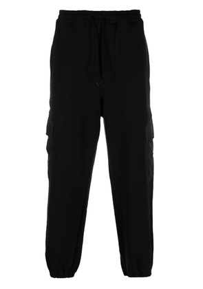 Comme des Garçons Homme multiple-pockets cotton track-pant - Black