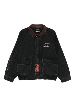 Enfants Riches Déprimés graphic-print bomber jacket - Black