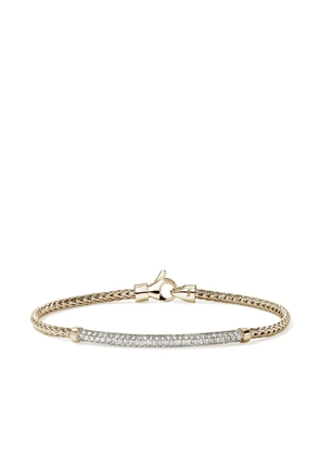 John Hardy 14kt yellow gold JH Essential diamond bracelet