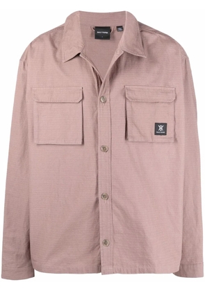Daily Paper Marlon oversized shirt jacket - Neutrals