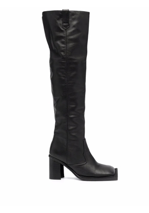Ninamounah Howling knee-length boots - Black