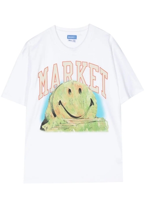 MARKET Smiley Out Of Body cotton T-shirt - White