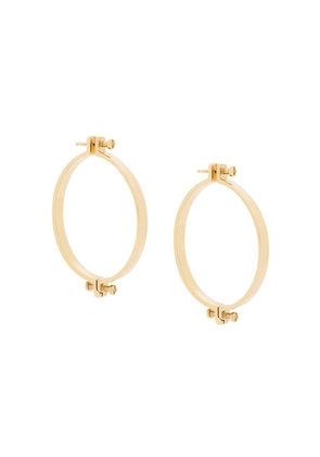 Annelise Michelson medium Alpha earrings - Gold