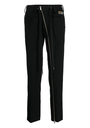 Takahiromiyashita The Soloist zip-detail tailored trousers - Black