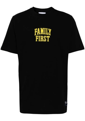 Family First Mickey Mouse-print cotton T-shirt - Black