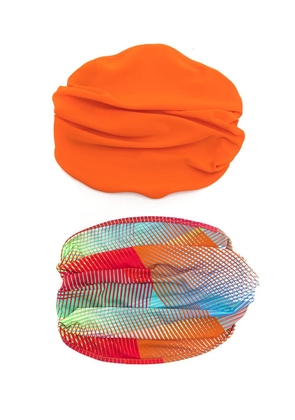 Amir Slama Bijoux 2-pack headbands - Orange