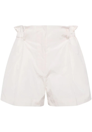 SHIATZY CHEN Plenteous crease-effect shorts - White