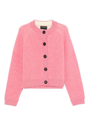 B.B. Walace button-front cardigan - Pink