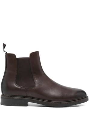 Polo Ralph Lauren leather chelsea boots - Brown