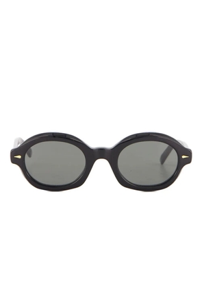 Retrosuperfuture oval-frame sunglasses - Black