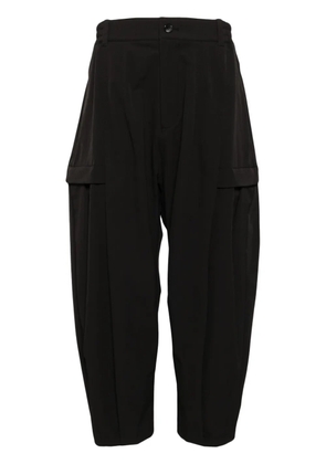 SONGZIO straight-leg carpenter trousers - Black
