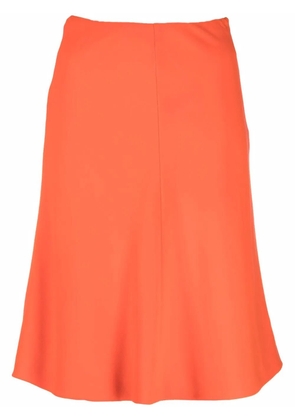 Versace Pre-Owned 1990s above-the-knee flared hem skirt - Orange