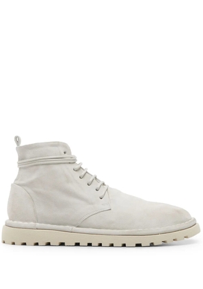 Marsèll Sancrispa Alta suede boots - Grey