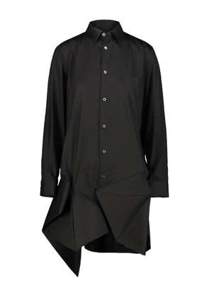 Comme Des Garçons three-dimensional shirt - Black
