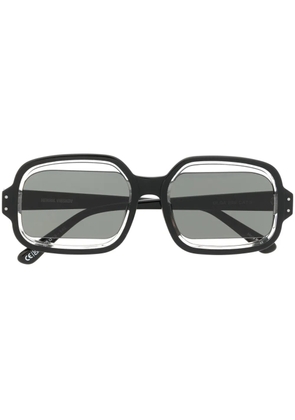 Henrik Vibskov Olga square-frame sunglasses - Black