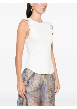 ZIMMERMANN Awaken sleeveless blouse - White
