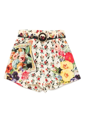 Camilla aromatic amor shorts - Yellow