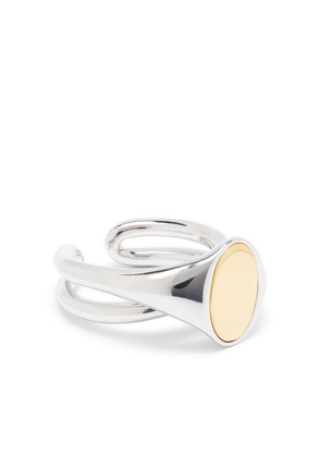 Charlotte Chesnais Initial signet ring - Silver