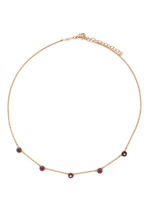 Jacquie Aiche 14kt yellow gold Sophia ruby necklace
