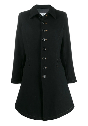 Jean Paul Gaultier Pre-Owned Military style coat - Black