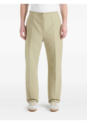 Manière De Voir Henri foldover trousers - Neutrals