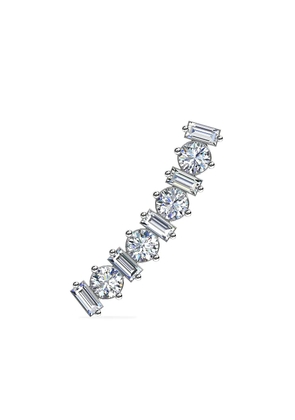 ALINKA 18kt white gold Amalfi diamond left ear cuff - Silver