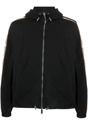 DSQUARED2 contrast-panel lightweight jacket - Black