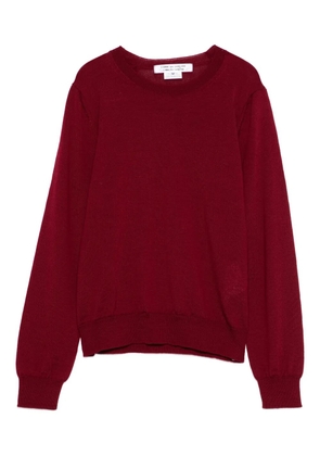 Comme Des Garçons wool crew-neck sweater - Red