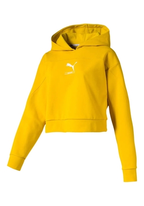 PUMA nu-tility hooded top - Yellow
