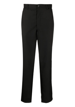 Comme Des Garçons Shirt mid-rise straight-leg trousers - Black
