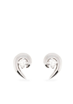 Shaun Leane Talon diamond stud earrings - Silver