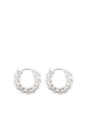 Shaun Leane Serpent's Trace mini hoop earrings - Silver