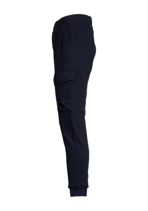 C.P. Company Diagonal Raised Fleece track pants - Blue