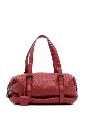 Bottega Veneta Pre-Owned 2012-2025 Nappa Intrecciato Montaigne shoulder bag - Red