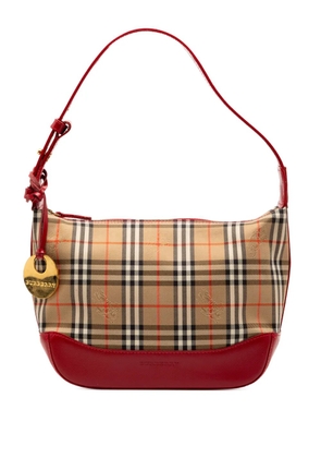 Burberry Pre-Owned 2000-2017 Haymarket Check shoulder bag - Brown