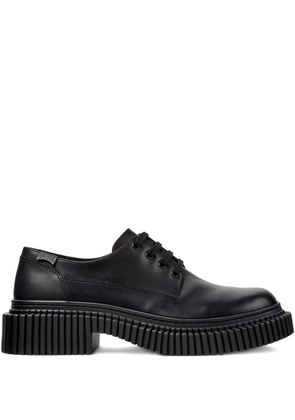 Camper lace-up platform shoes - Black