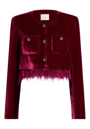 Cinq A Sept Evelina jacket - Red