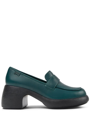 Camper Thelma II leather loafers - Green