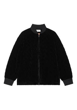 MALIPARMI quilted-effect bomber jacket - Black