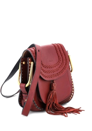 Chloé Pre-Owned Hudson Handbag Whipstitch Leather Medium crossbody bag - Red