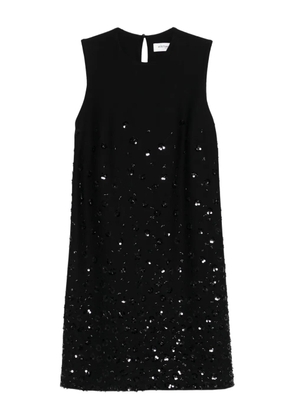 Ottod'Ame sleeveless sequin-embellished dress - Black