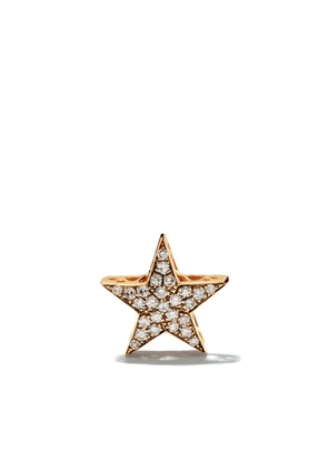 Selim Mouzannar 18kt rose gold diamond Star single earring - Pink