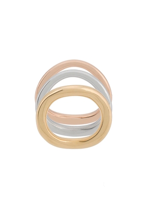 Charlotte Chesnais Wave set of three rings - Gold