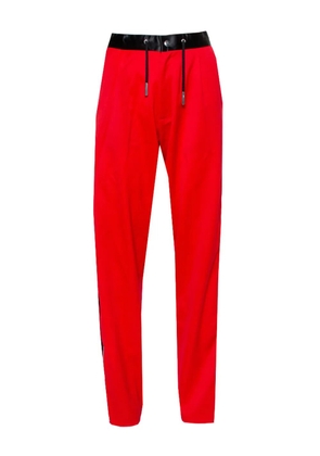 Marques'Almeida drawstring-waist trousers - Red