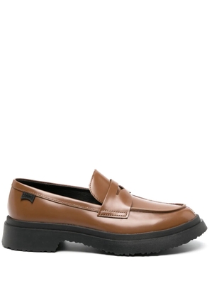 Camper Walden leather loafers - Brown