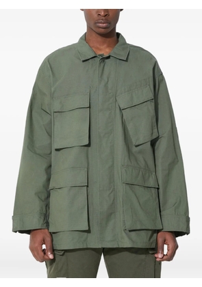 Engineered Garments multi-pocket shirt jacket - Green