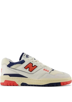 New Balance 550 'Sea Salt Pack/Blast Red' sneakers - White