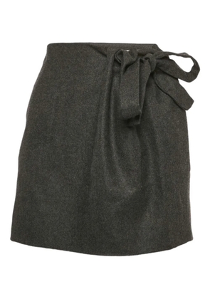 Chloé Pre-Owned 2024 wool mini skirt - Black