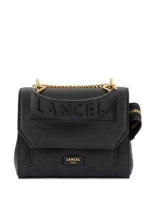 Lancel medium Ninon de Lancel leather flap bag - Black